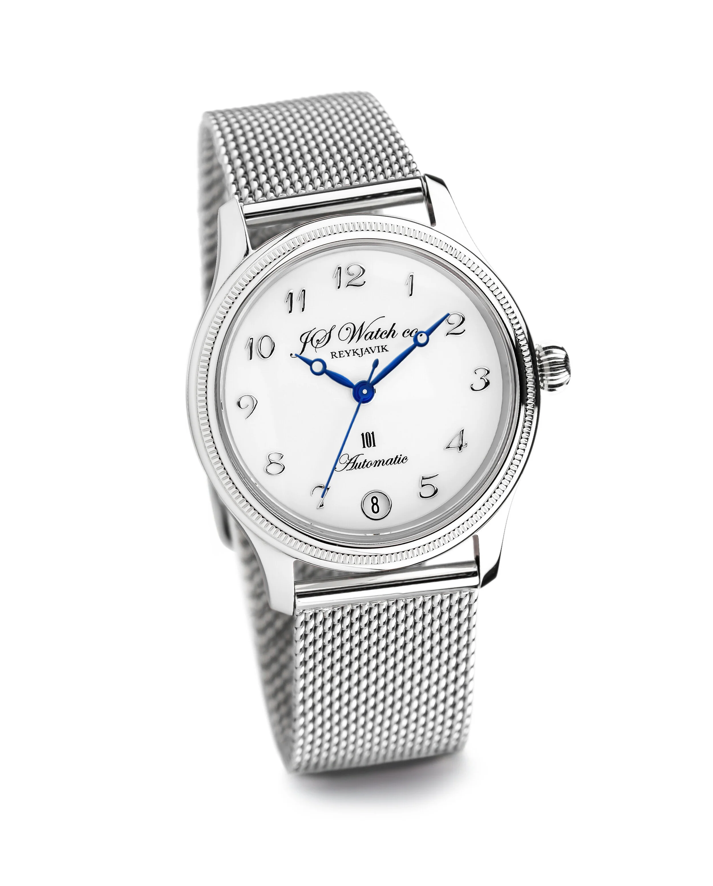 JS Watch Company Reykjavik — 101 32mm White Arabic